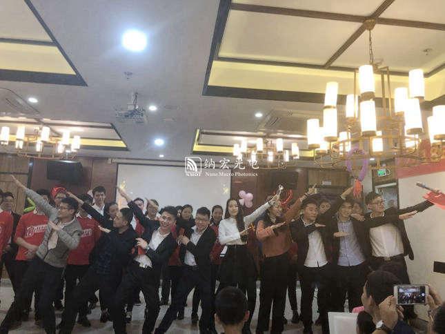 2018納宏光電市場(chǎng)部合影